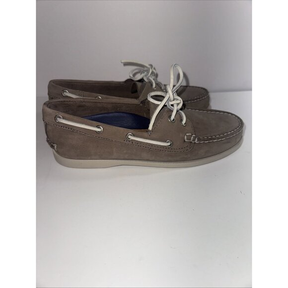 G. H. BassTan Castoff Nubuck Boat Shoes Women’s Size 8.5 M VGUC CHARITY - Picture 6 of 8